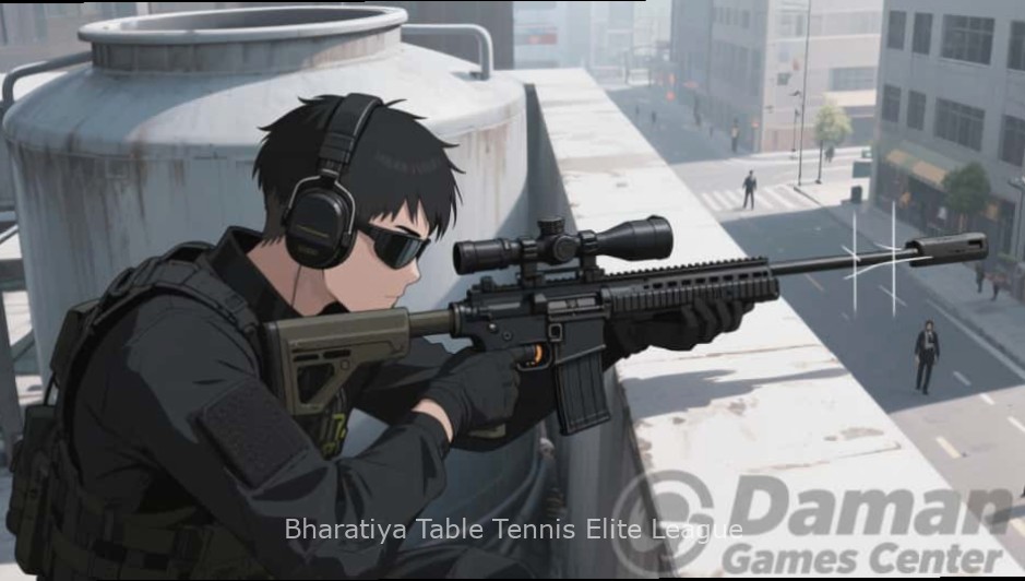 BTTE League Gameplay Action Bharatiya Table Tennis Elite League match in progress showing intense gameplay