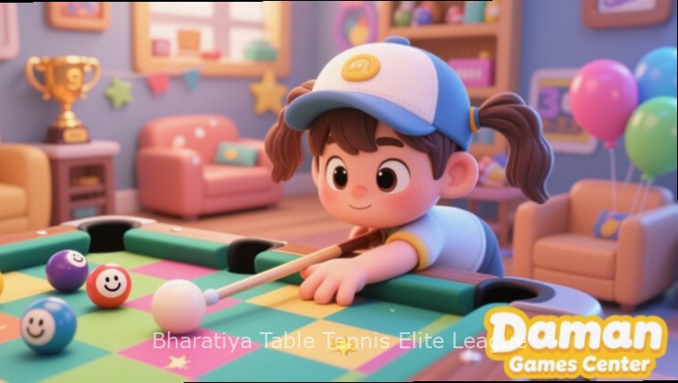 Indian Player Serving Technique Indian table tennis player demonstrating a serving technique during BTTE League
